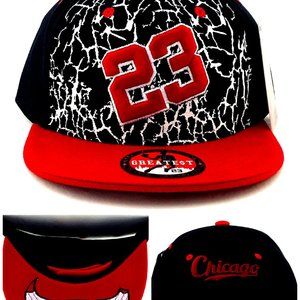 Greatest 23 Cracked Cement Snapback Hat
